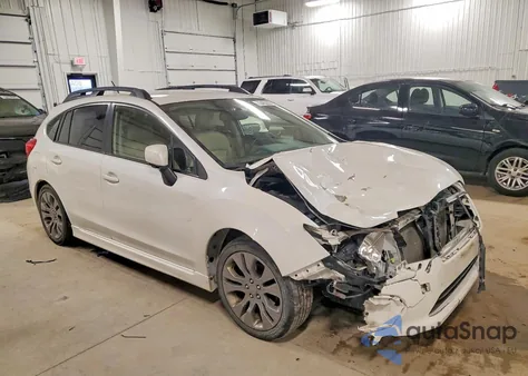 2013 Subaru Impreza Sport Premium z USA, uszkodzony, nr VIN JF1GPAL61D2884899